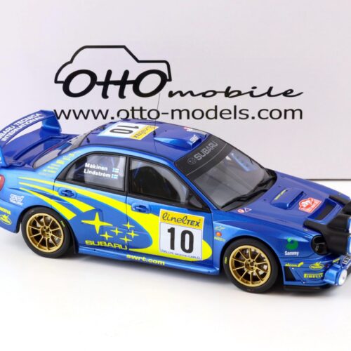 1:18 OTTO mobile OT784 Subaru Impreza WRC #10 Makinen Rallye Monte Carlo 2002