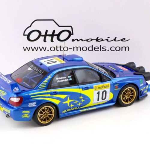 1:18 OTTO mobile OT784 Subaru Impreza WRC #10 Makinen Rallye Monte Carlo 2002