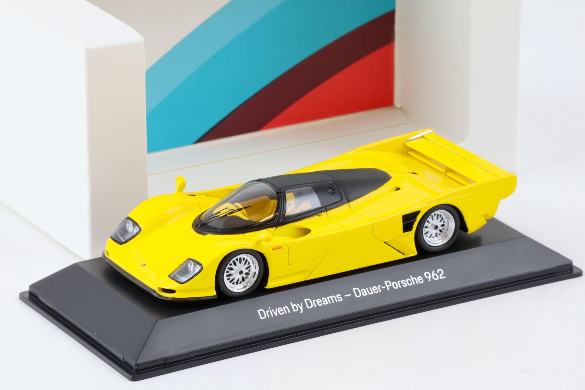 ID 78141 orig.jpg 1:43 Spark Dauer Porsche 962 yellow 75 Years Porsche MAP DEALER