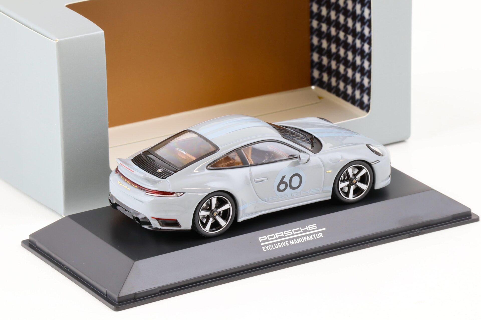 1:43 Spark Porsche 911 (992) Sport Classic Coupe 2022 grey WAP DEALER