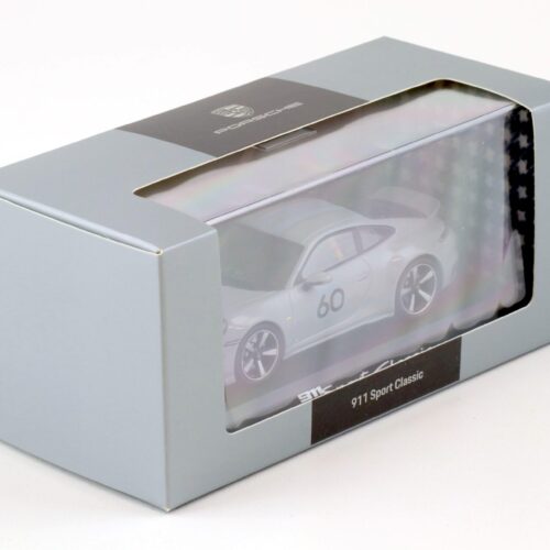 1:43 Spark Porsche 911 (992) Sport Classic Coupe 2022 grey WAP DEALER