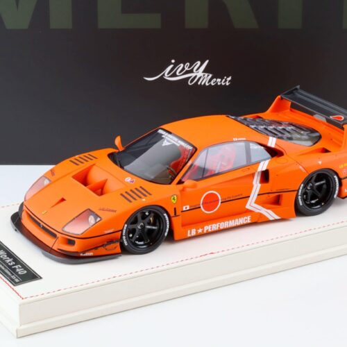 1:18 Ivy Model Merit Ferrari F40 LB Works LBWK Fighter orange - Limited 88 pcs.