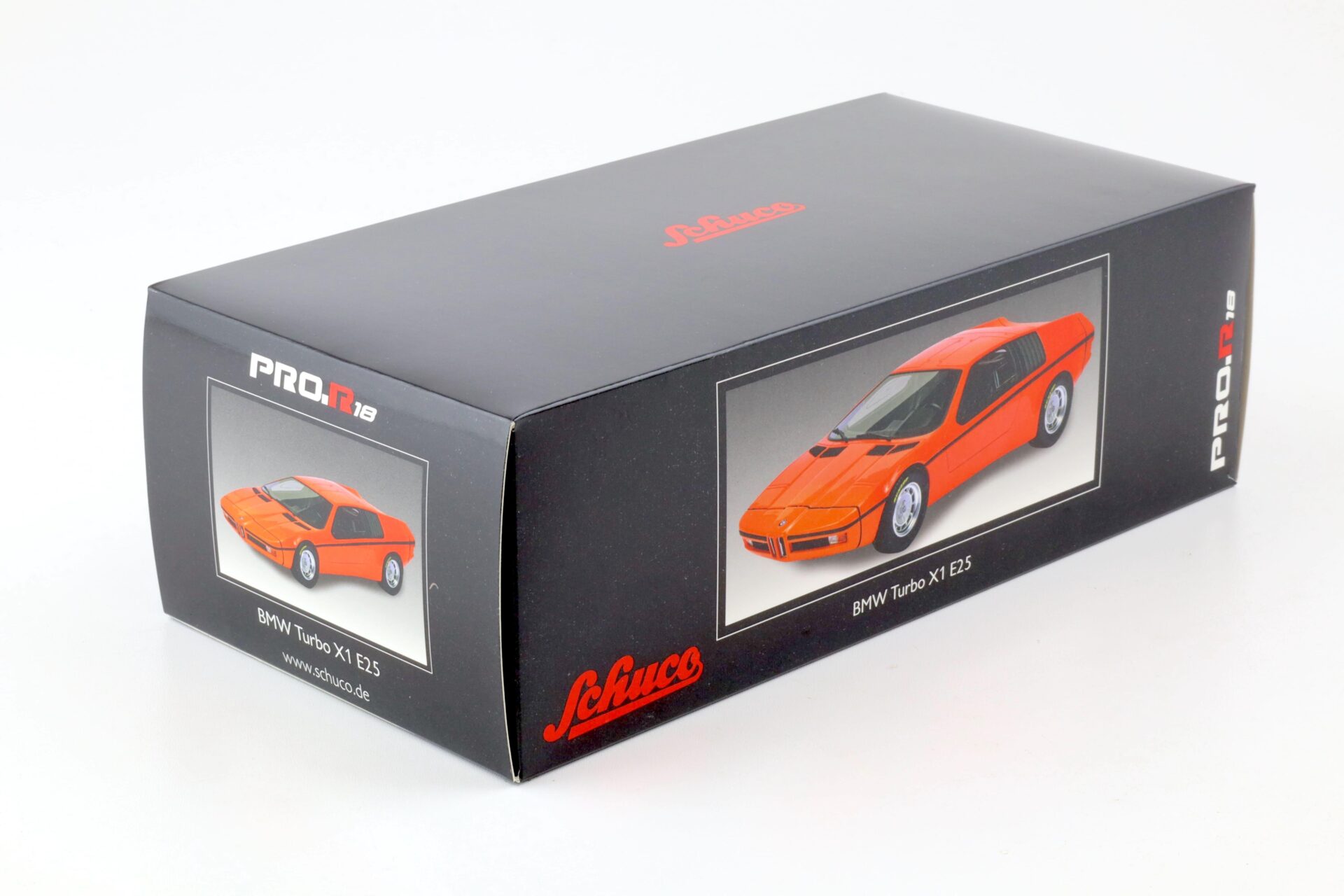 1:18 Schuco PRO.R18 BMW Turbo X1 E25 orange 1971