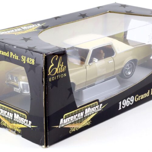 1:18 ERTL Elite 1969 Pontiac Grand Prix SJ 428 Coupe gold metallic