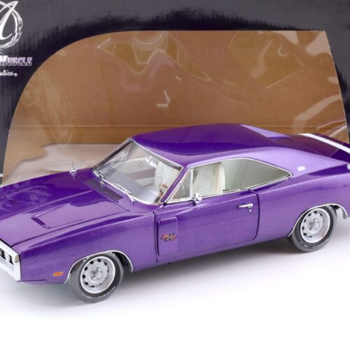 1:18 ERTL Authentics 1970 Dodge Charger R/T Coupe purple metallic