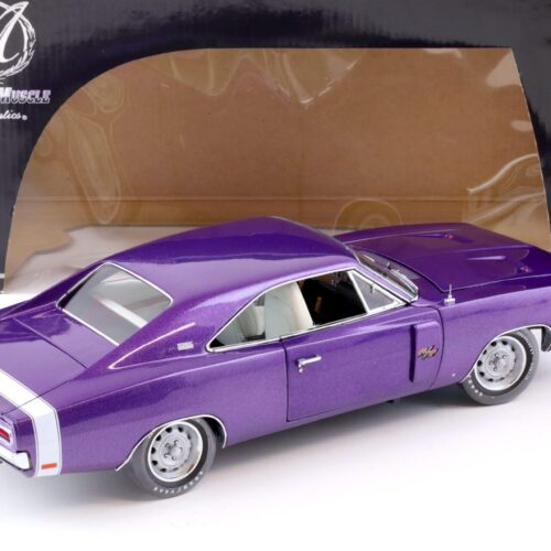 1:18 ERTL Authentics 1970 Dodge Charger R/T Coupe purple metallic