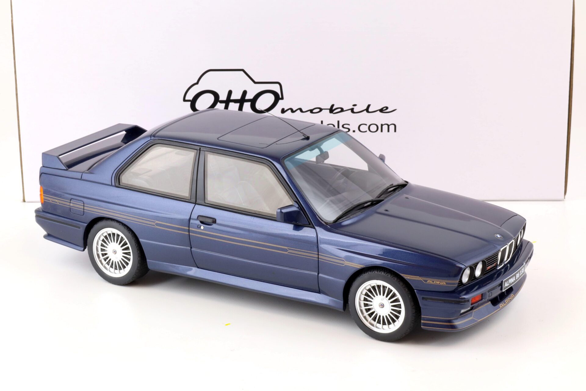 1:12 OTTO mobile G074 BMW M3 Alpina E30 B6 3.5 Coupe blue metallic 1986
