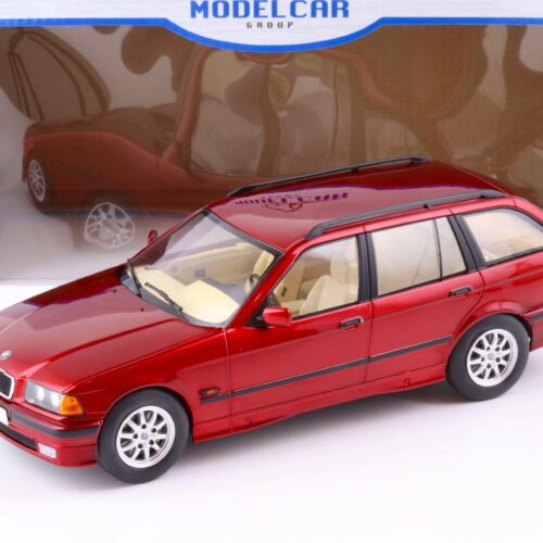 1:18 MCG BMW 328i 3er (E36) Touring red metallic 1995