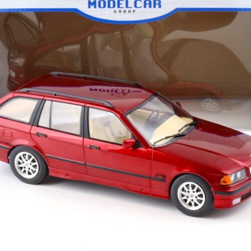 1:18 MCG BMW 328i 3er (E36) Touring red metallic 1995