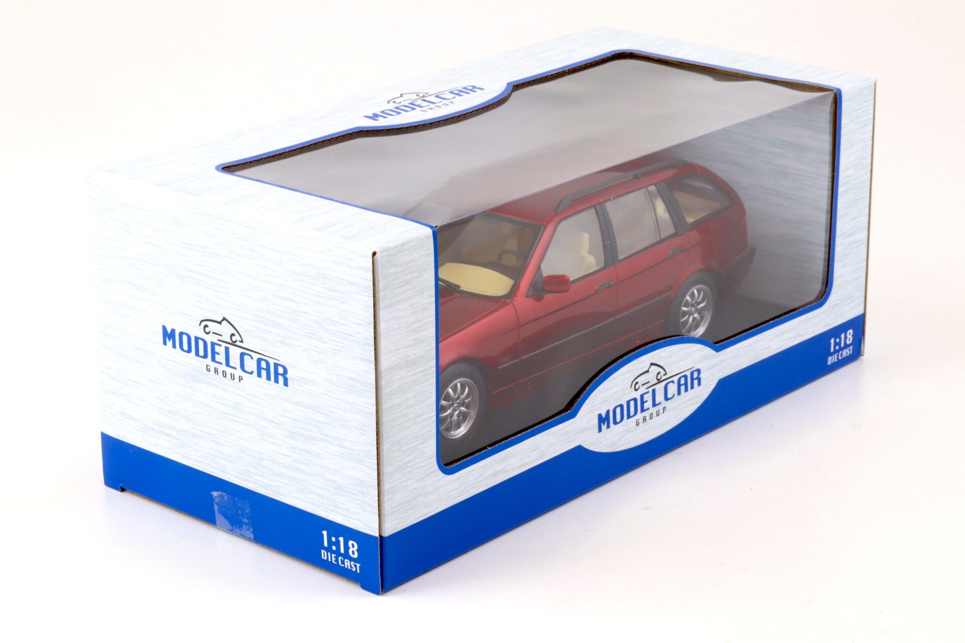 1:18 MCG BMW 328i 3er (E36) Touring red metallic 1995