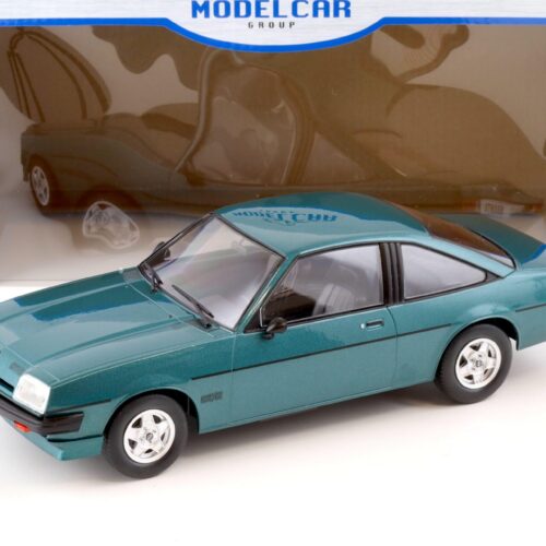 1:18 MCG Opel Manta B GT/E Coupe green metallic/ black 1980