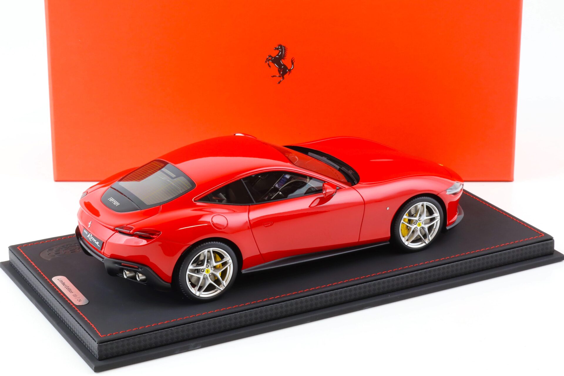 1:18 BBR Ferrari Roma Rosso Corsa 322 red P18185O1 - Limited 24 pcs.
