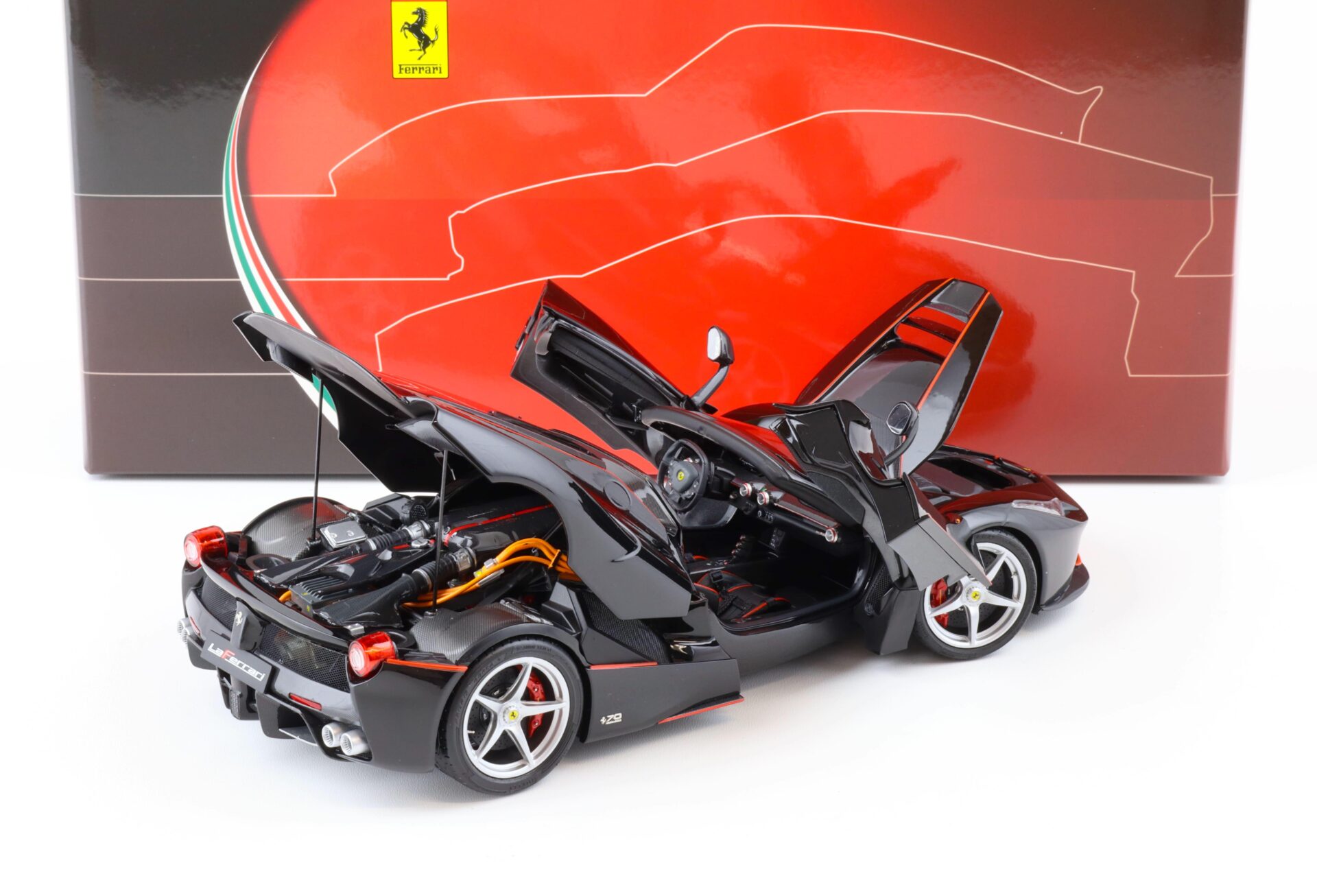 1:18 BBR Ferrari LaFerrari Aperta New Daytona black Die-Cast