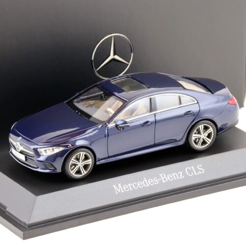 1:43 Norev Mercedes CLS Coupe C257 cavansite blue 2018 DEALER VERSION