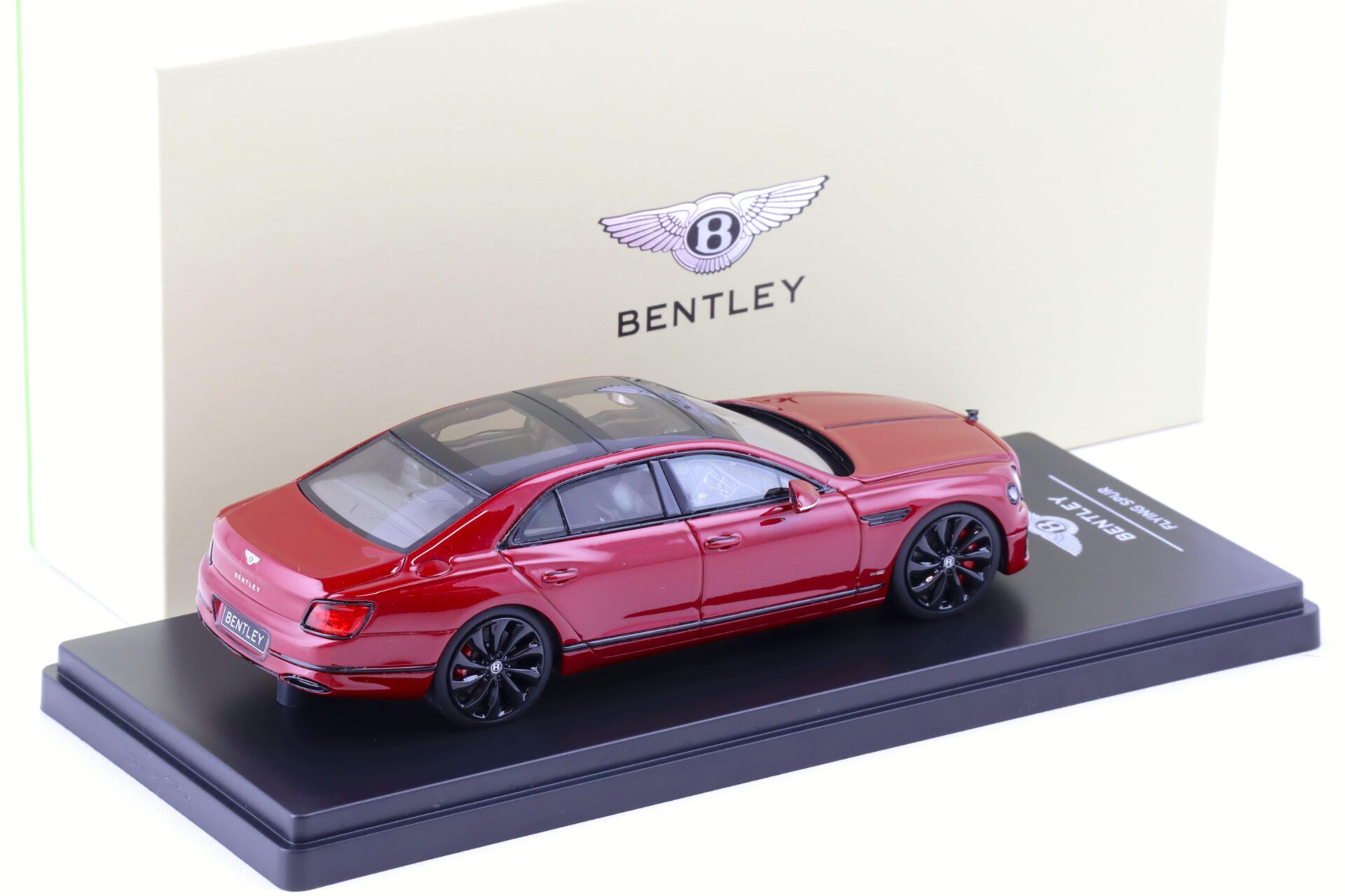 1:43 TSM Bentley Continental Flying Spur Dragon red BL2333 DEALER VERSION
