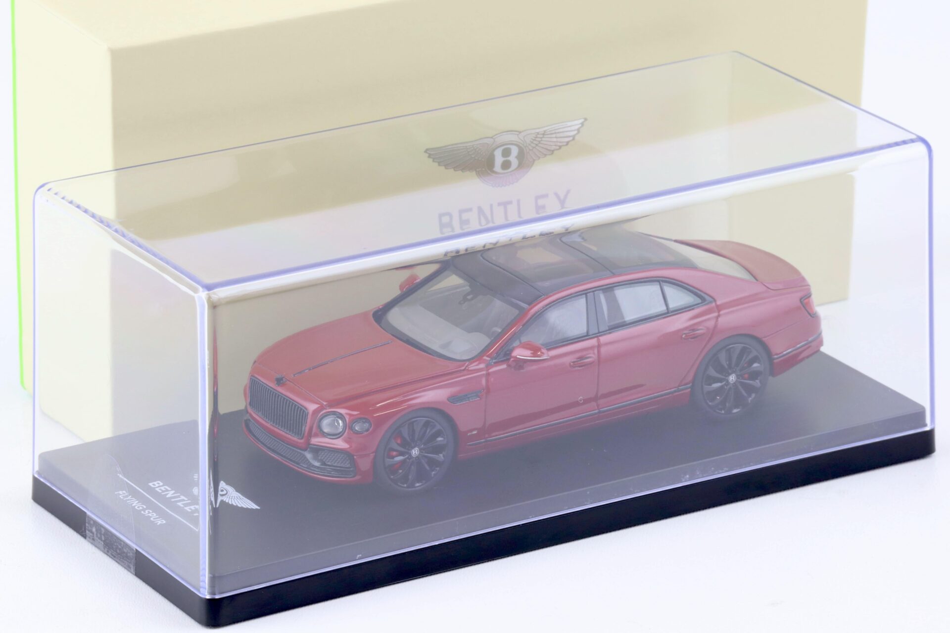 1:43 TSM Bentley Continental Flying Spur Dragon red BL2333 DEALER VERSION