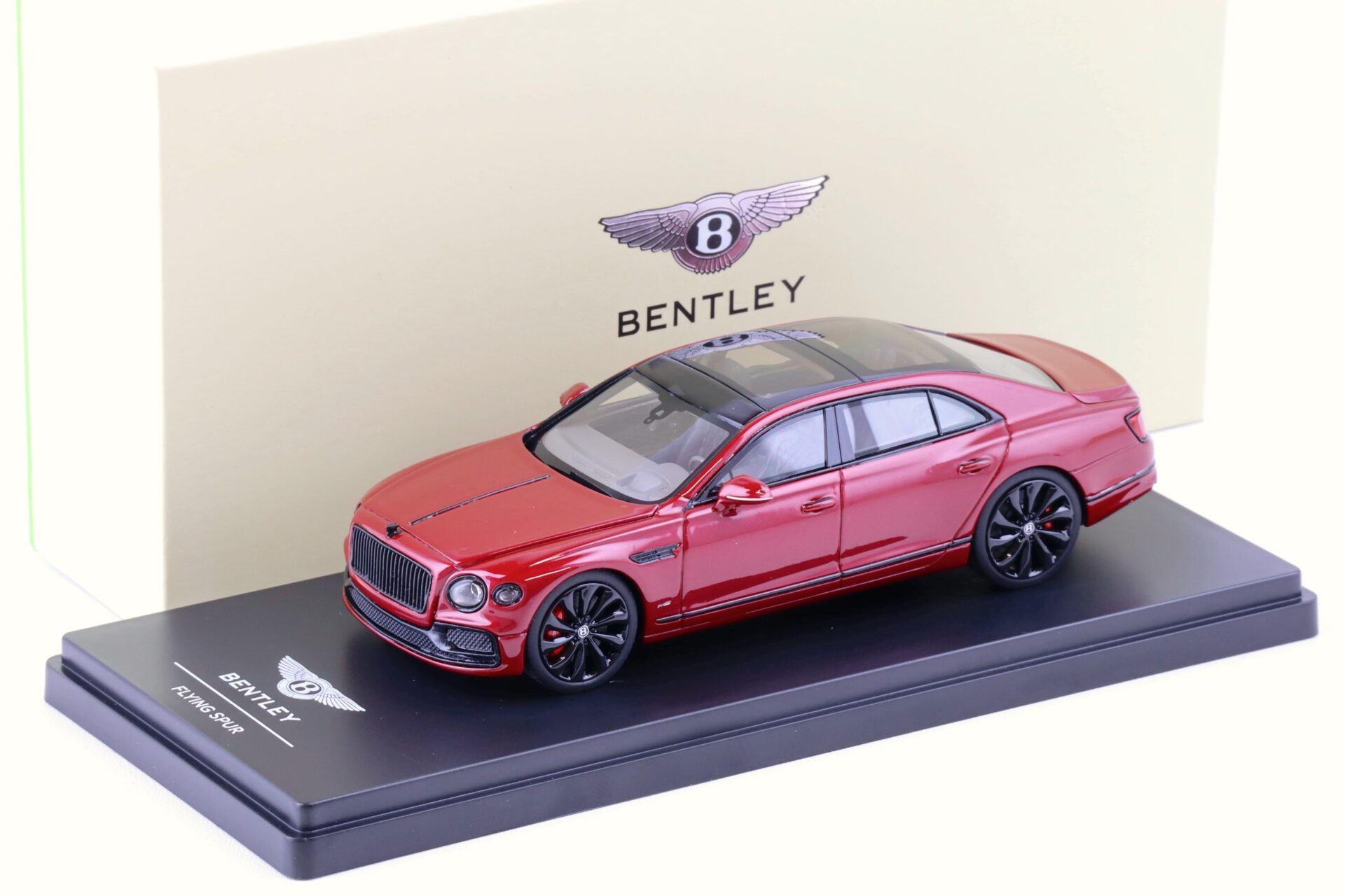 1:43 TSM Bentley Continental Flying Spur Dragon red BL2333 DEALER VERSION