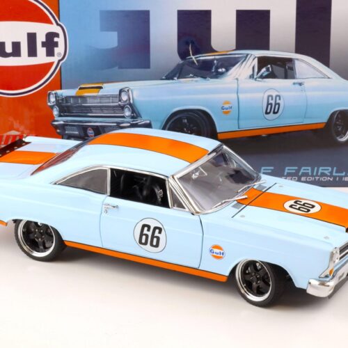 1:18 GMP 1967 Ford Fairlane Gulf Racing #66 blue/ orange 18858