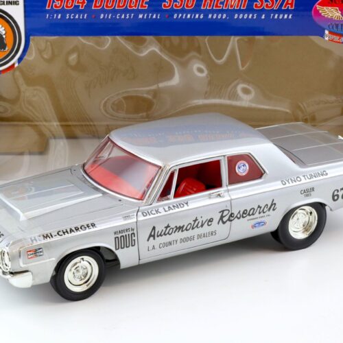 1:18 Highway61 Supercar 1964 Dodge 330 Hemi SS/A Dick Landy 676 SS/A silver
