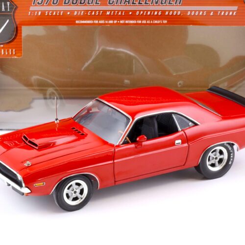 1:18 Highway61 Dodge Challenger Super Street Coupe 1970 red