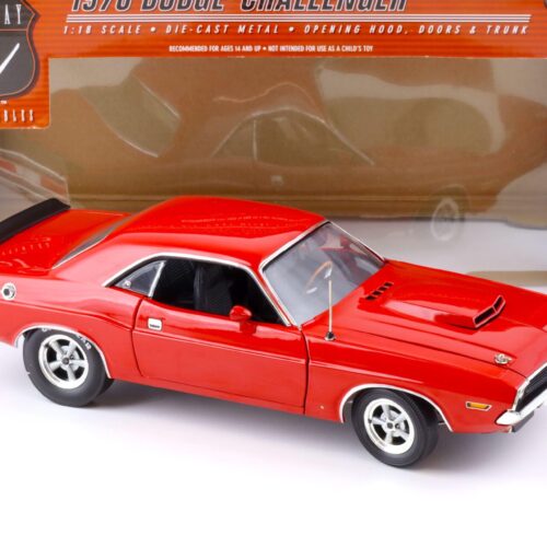 1:18 Highway61 Dodge Challenger Super Street Coupe 1970 red