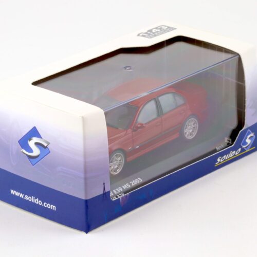 1:43 Solido BMW M5 (E39) Limousine 2003 Imola red