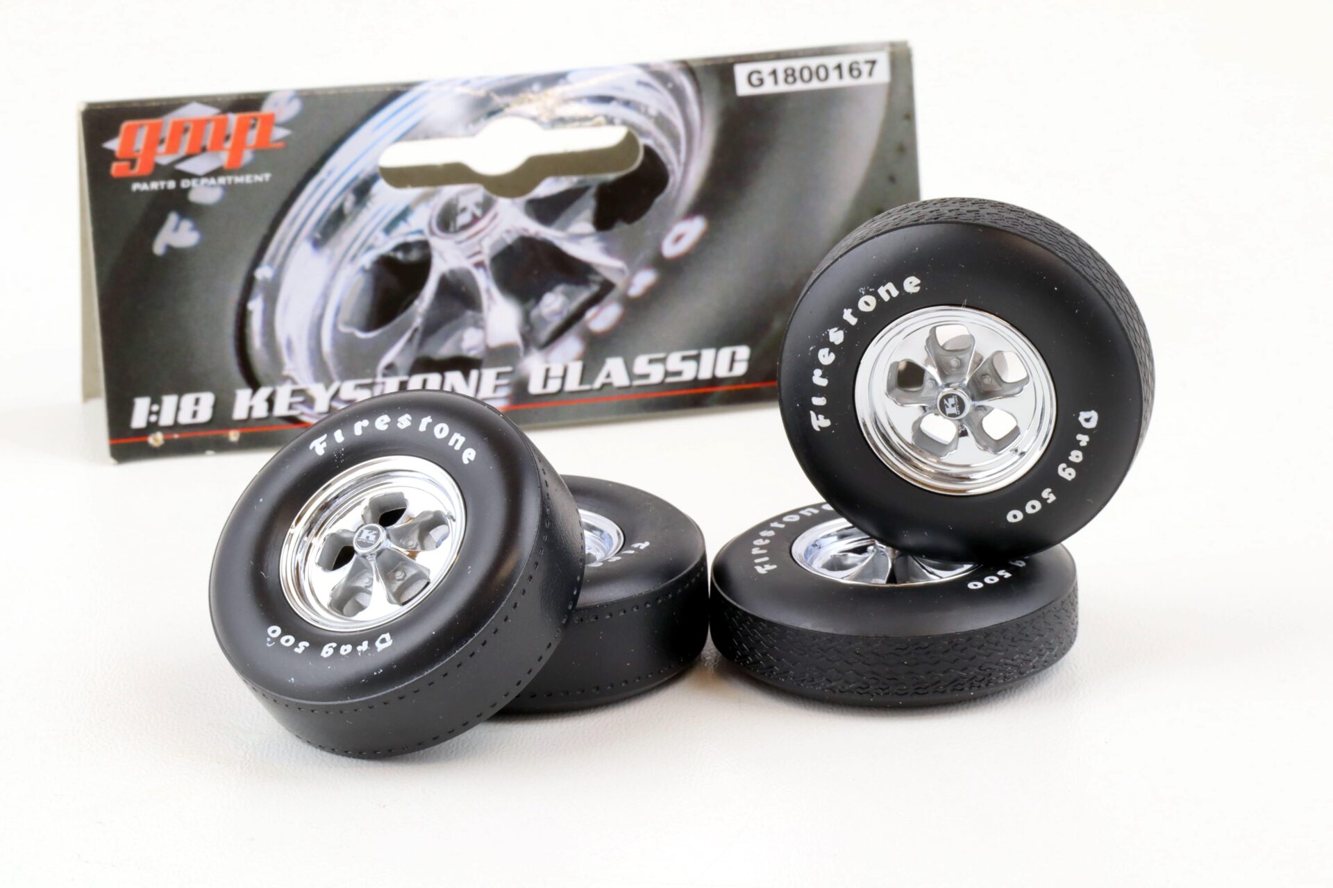 ID 79241 orig 1.jpg 1:18 GMP Keystone Classic Radsatz Räder Wheel Set 4 pcs. Zubehör G1800167