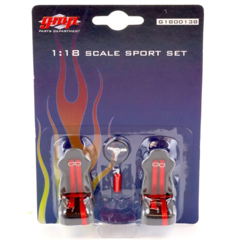 1:18 GMP Scale Sport Set Sitze + Lenkrad Zubehör Diorama G1800138