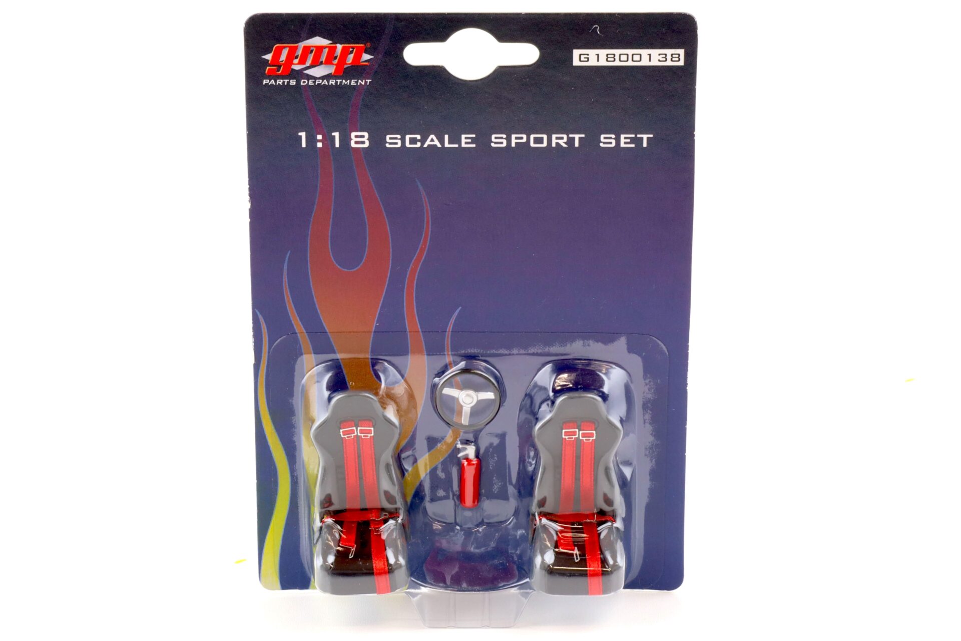 1:18 GMP Scale Sport Set Sitze + Lenkrad Zubehör Diorama G1800138