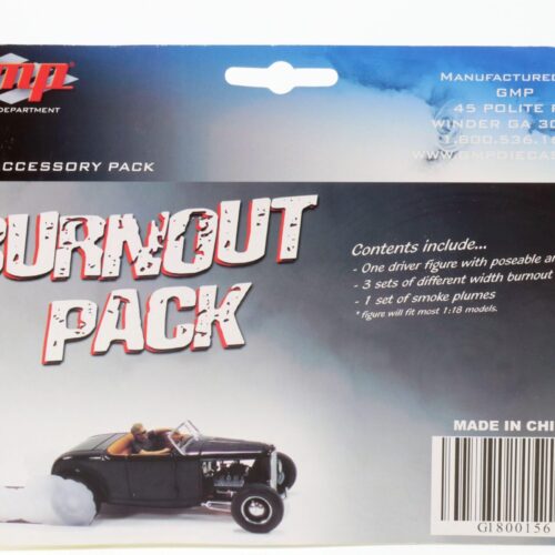 1:18 GMP Burnout Pack with Figure Zubehör Diorama G1800156
