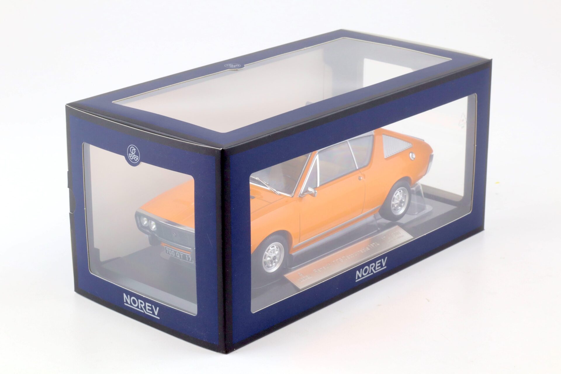 1:18 Norev Renault 17 TS Decrouvrable 1974 orange - Limited 300 pcs.