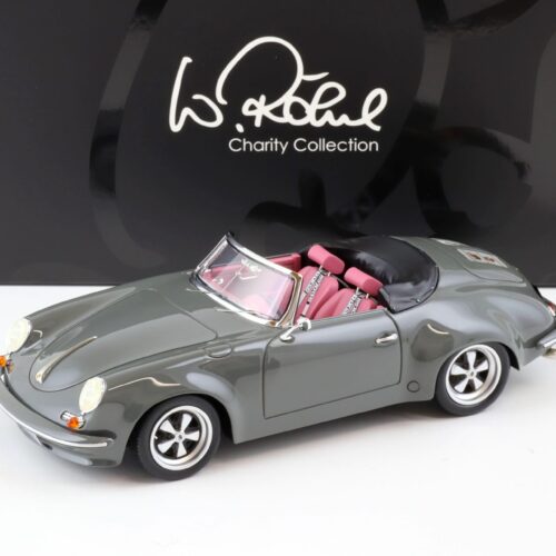 1:18 car.tima EXCLUSIVE Porsche 356 3000 RR Walter Röhrl Charity Collection grey