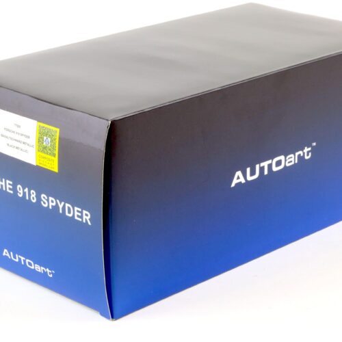 1:18 AUTOart Porsche 918 Spyder 2013 Basalt black metallic 77928
