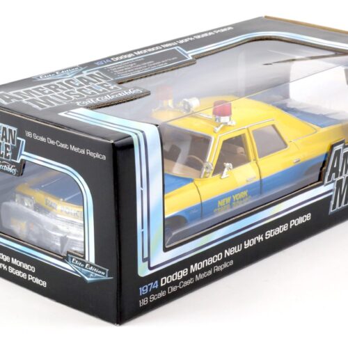 1:18 ERTL Elite Edition 1974 Dodge Monaco New York State Police yellow/ blue