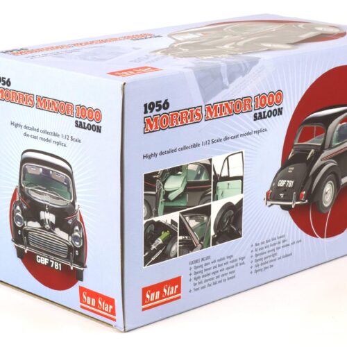 1:12 Sun Star 1956 Morris Minor 1000 Saloon black 4781