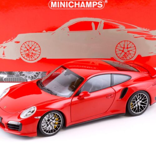 1:18 Minichamps Porsche 911 (991) Turbo S Coupe 2013 red