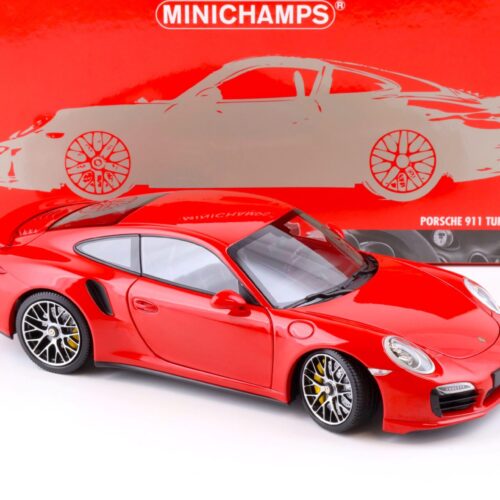 1:18 Minichamps Porsche 911 (991) Turbo S Coupe 2013 red
