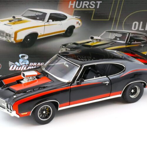 1:18 ACME 1972 Oldsmobile 442 Drag Outlaw HURST black TOMÂ´s GARAGE - Limited 120 pcs.