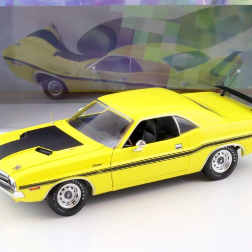 1:18 Greenlight 1970 Dodge Challenger R/T 426 Hemi Coupe yellow NCIS
