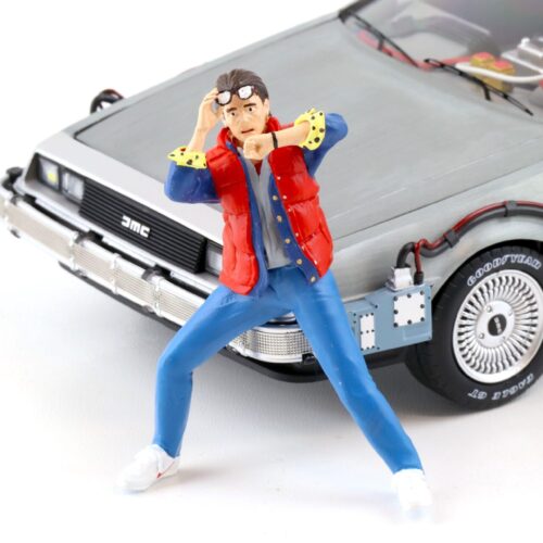 1:18 Triple9 Back to the Future Marty McFly Figur Figure Diorama Zubehör T9-18002