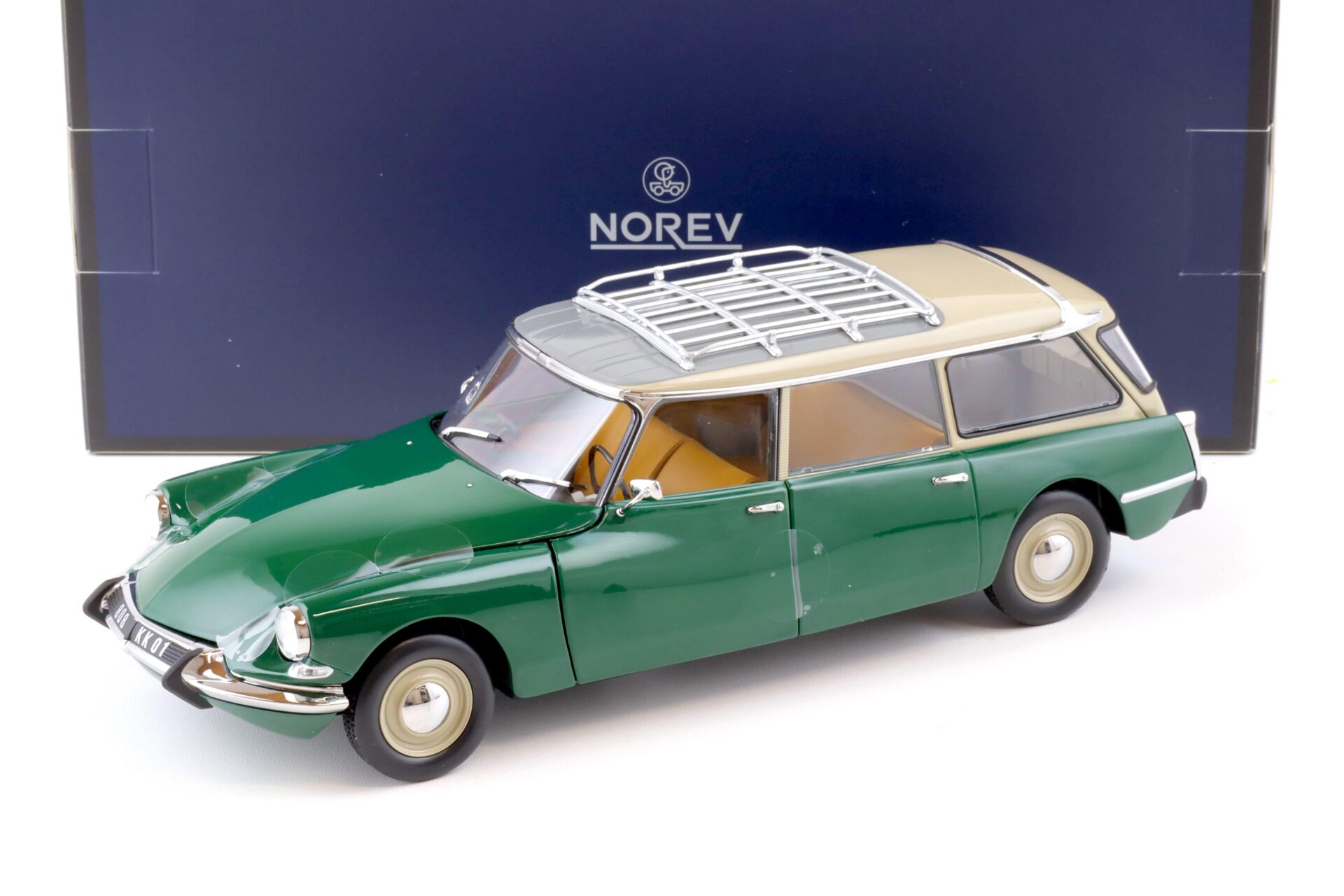 1:18 Norev Citroen ID 19 Break 1967 Jura green - Limited 300 pcs.
