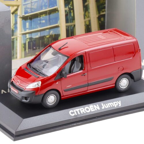 1:43 Norev Citroen Jumpy Panel Van red 2006 DEALER VERSION
