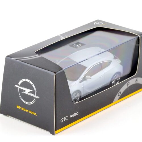 1:43 Motorart Opel Astra J GTC Mineral white DEALER VERSION
