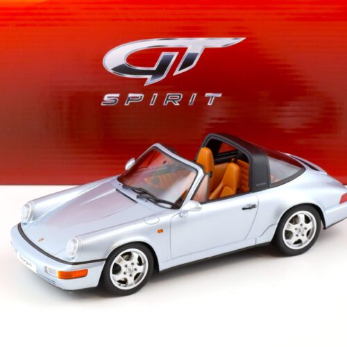 1:18 GT Spirit GT185 Porsche 911 964 Carrera 4 Targa Polar silver metallic