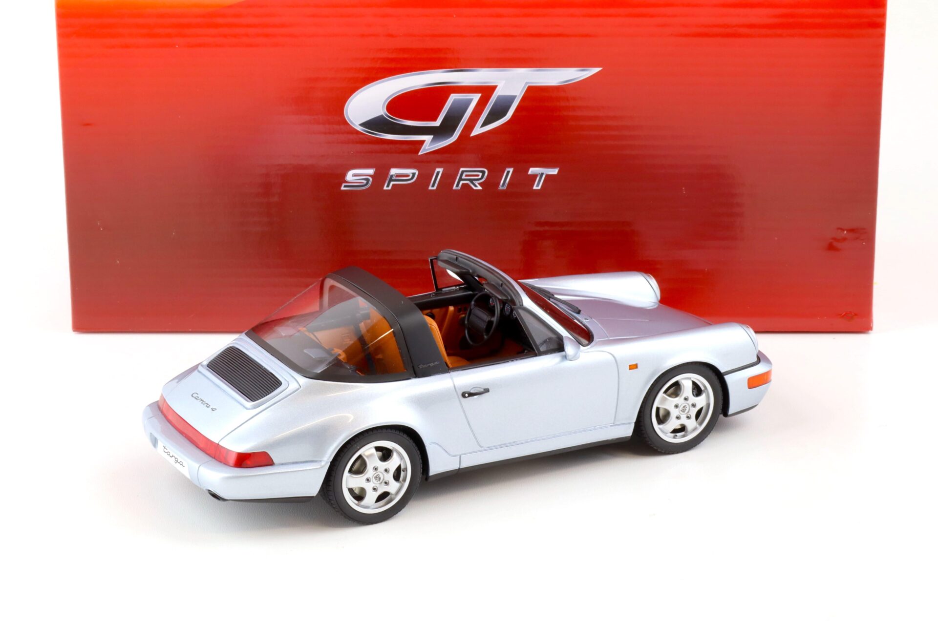 1:18 GT Spirit GT185 Porsche 911 964 Carrera 4 Targa Polar silver metallic