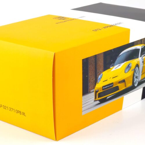 1:18 Spark Porsche 911 (992) GT3 Sonderwunsch Barilla #7 white/ yellow WAP DEALER
