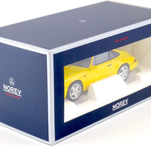 1:18 Norev Porsche 911 (964) Carrera 2 Coupe 1992 yellow
