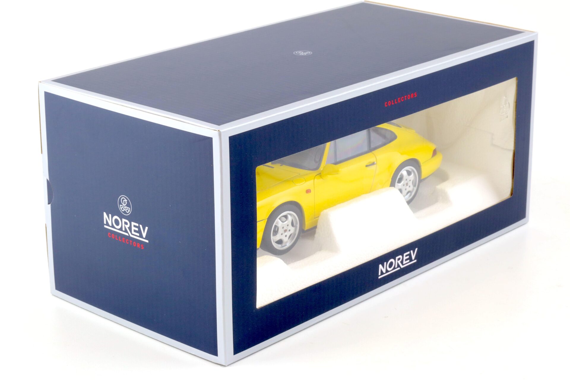 1:18 Norev Porsche 911 (964) Carrera 2 Coupe 1992 yellow