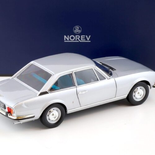1:18 Norev Peugeot 504 Coupe 1969 silver - Limited 250 pcs.