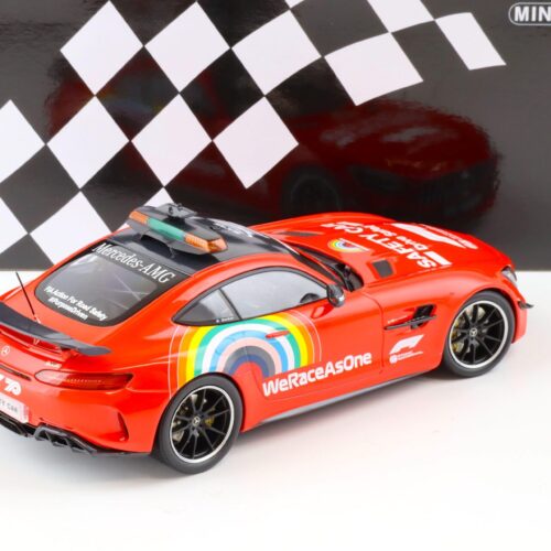 1:18 Minichamps Mercedes AMG GT-R F1 Safety Car 2020 Mugello 1000 GP of Ferrari